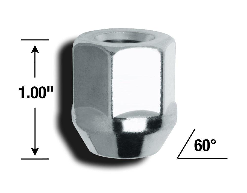 Gorilla 90047B Open-End Bulge Acorn Lug Nuts, 4 Pack