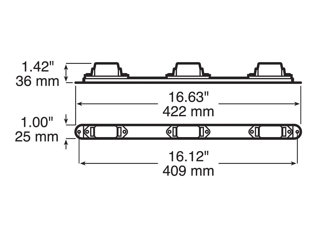 Peterson Mfg. Not Applicable Incandescent Clearance Light (1073R)