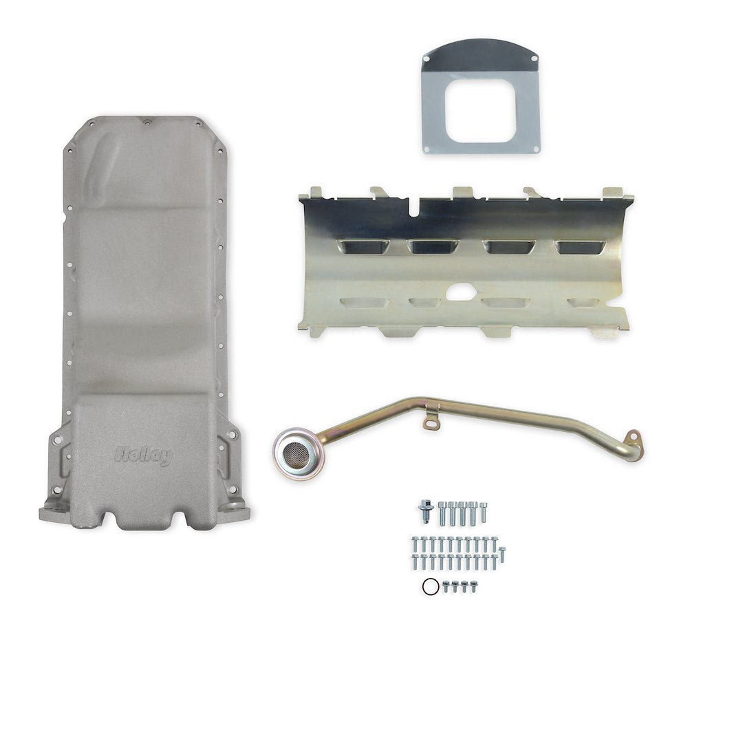 Holley 302-63 Rear-Sump Swap Oil Pan for 6.2 SC HEMI