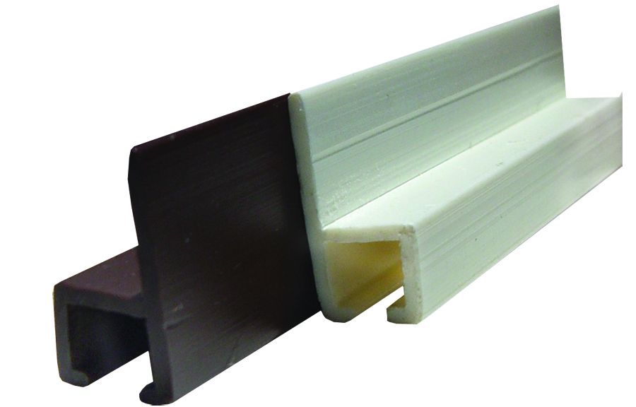 JR Products Window Curtain Track (80351) – Length (In): 96 Inch
