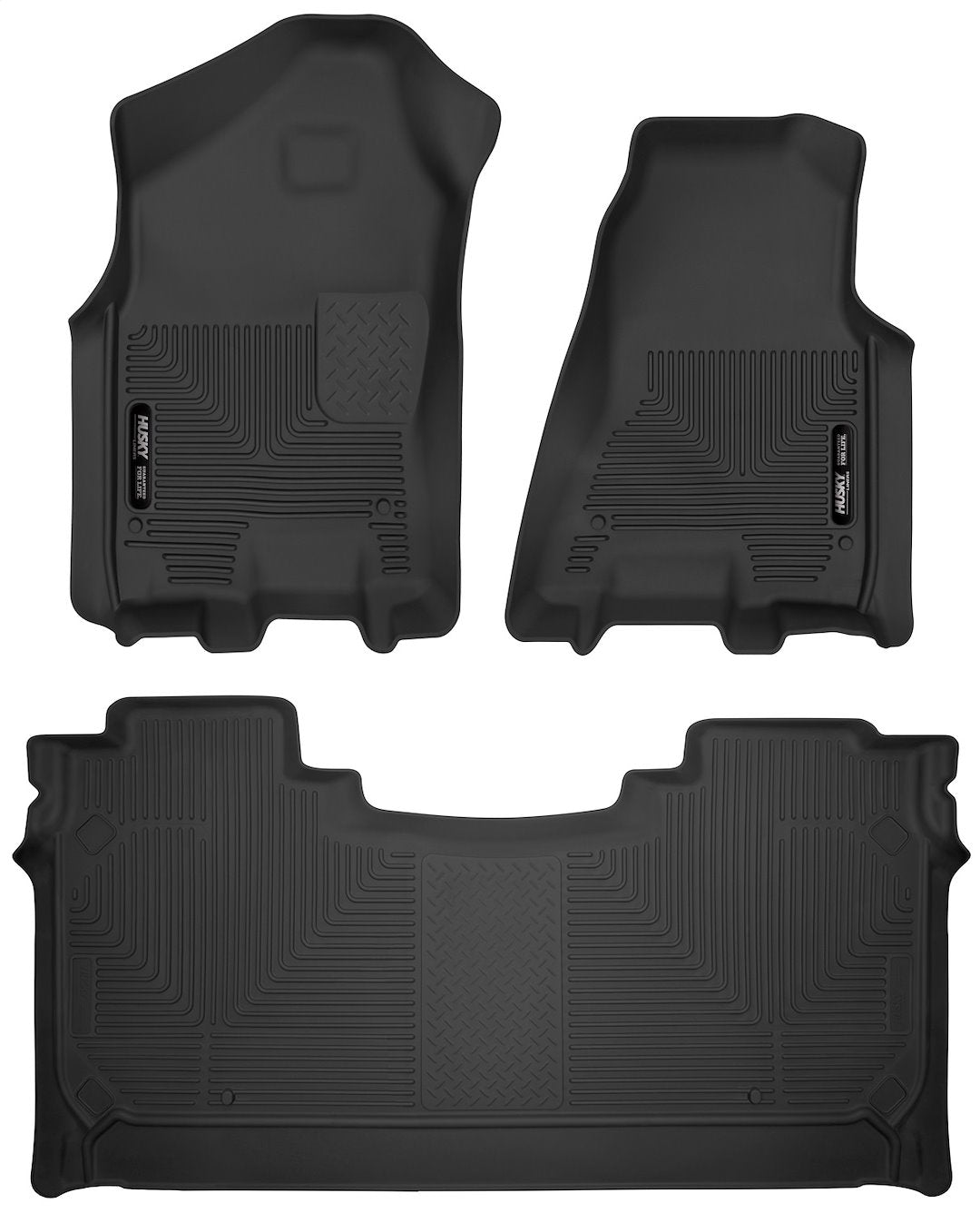 Husky Liners 54608 X-act Contour Liners, Ram 1500 Crew ’19