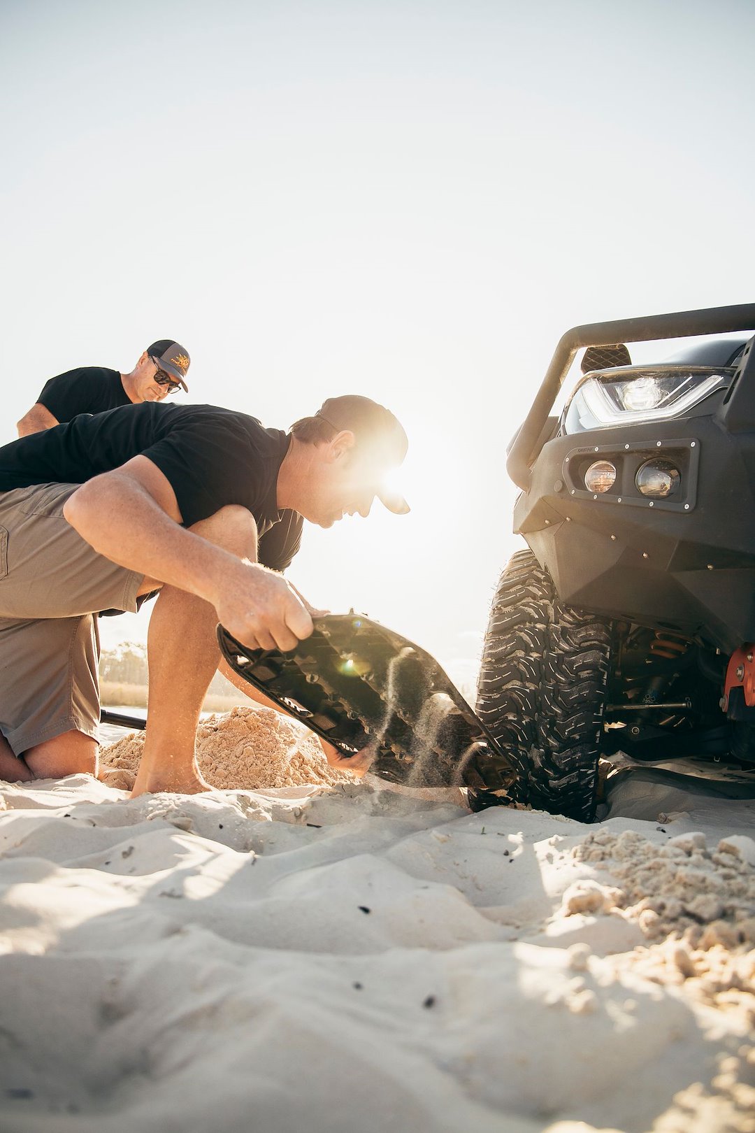 Rhino-Rack USA Mtxltbk Black Maxtrax Lite Traction Mat