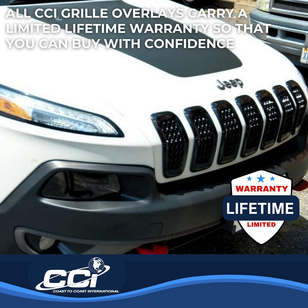 Coast To Coast GI473BLK Cherokee Black Mesh Grille Overlay - image 3