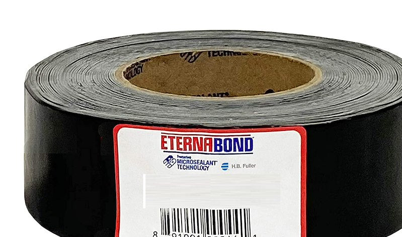 EternaBond 15059324 RoofSeal 2" x 50' RV Roof Repair Tape – Black