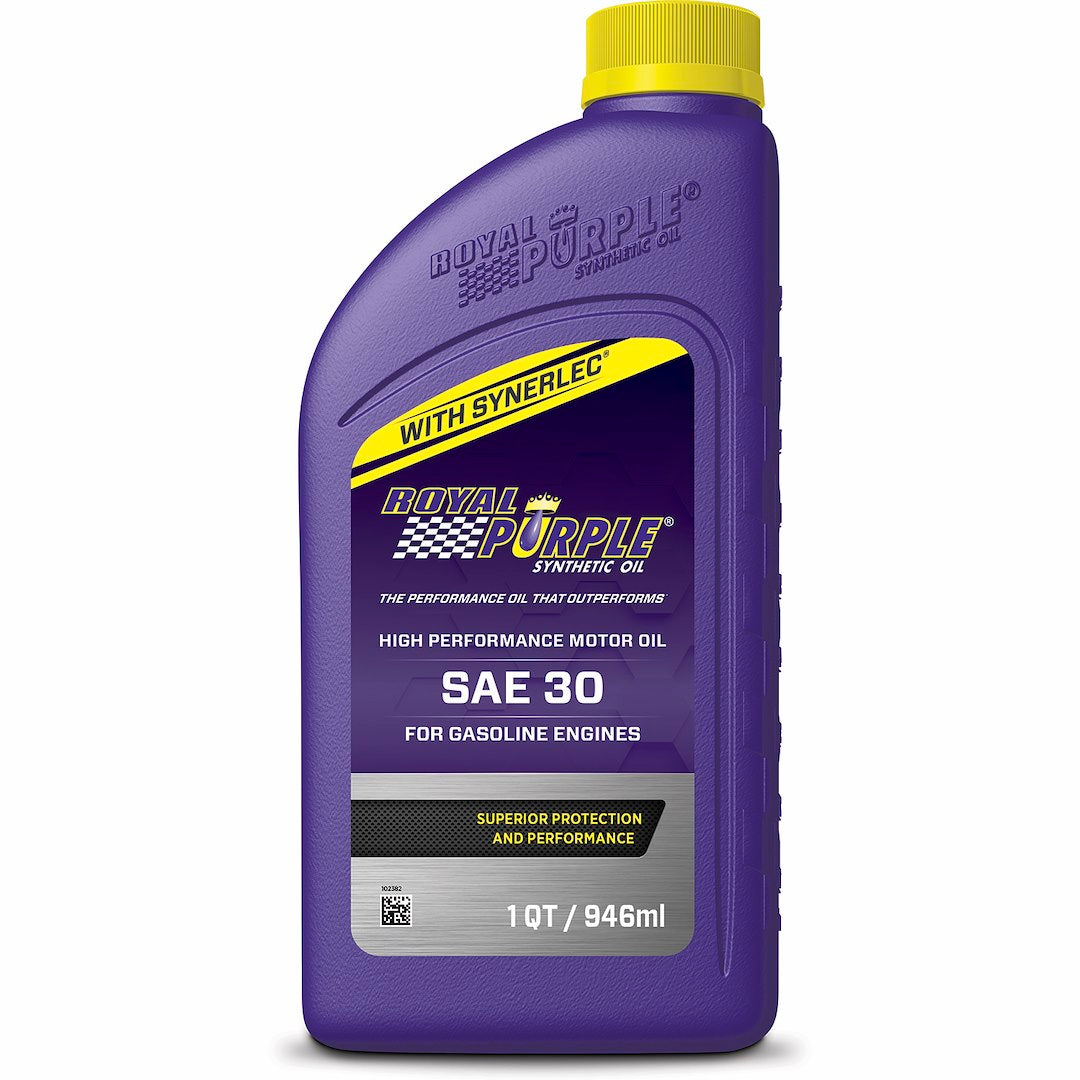 Royal Purple 01030 Heavy-Duty Synthetic SAE 30 Oil, 1 Qt