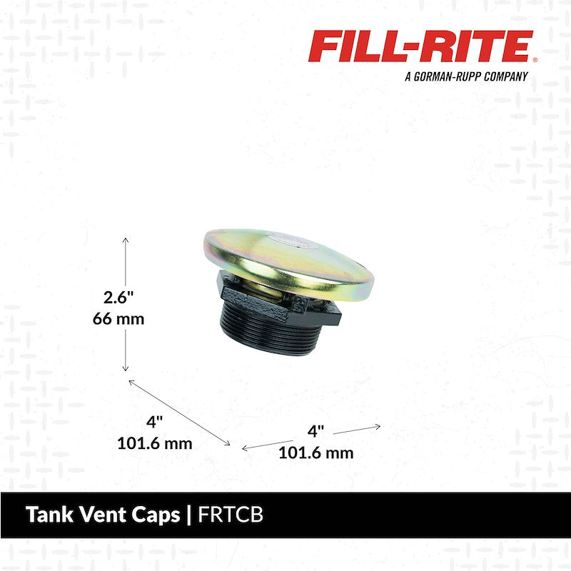 Fill-Rite FRTCB Liquid Transfer Tank Cap - Non-Locking