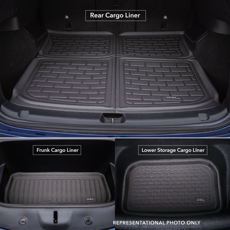 3D Mats KAGU Thermoplastic Rubber (TPR) Non-Skid Cargo Area Liner M1HD1321309 - image 3