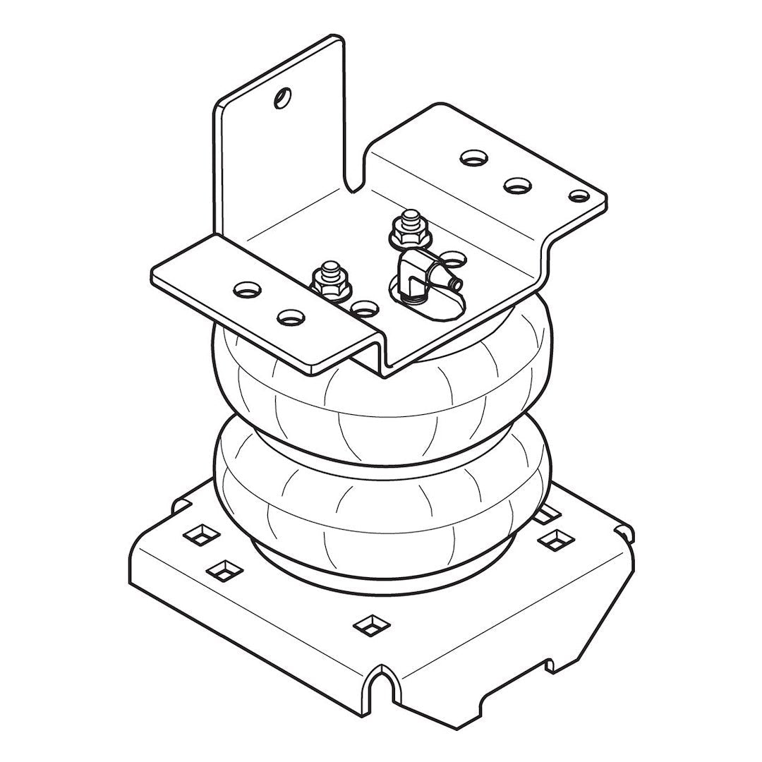 Firestone Industrial 2249 Helper Spring Kit - image 1