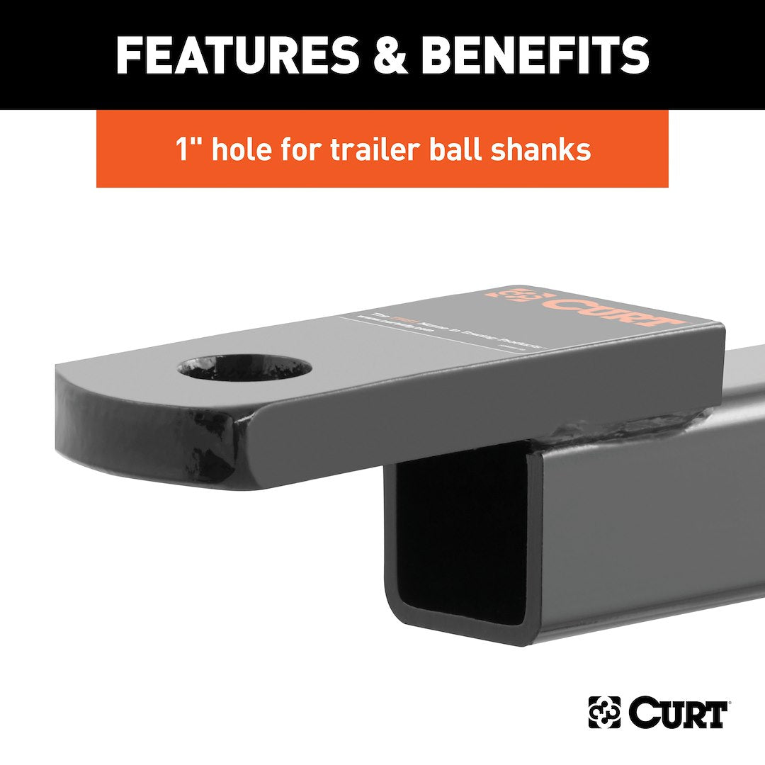 CURT Without Hitch Ball Trailer Hitch Ball Mount (45010)