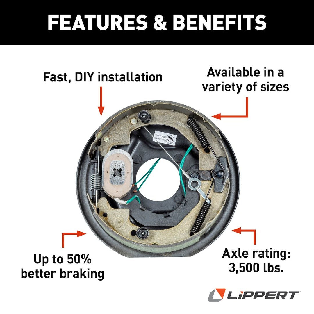 Lippert Components 296650 Trailer Brake Assembly - image 5