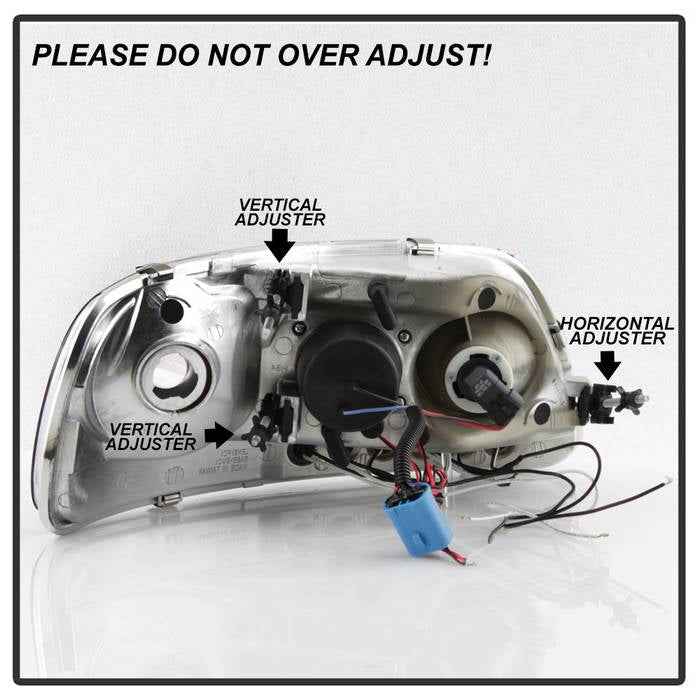 Spyder 5010261 Signature Halogen Projector Headlight for F-150