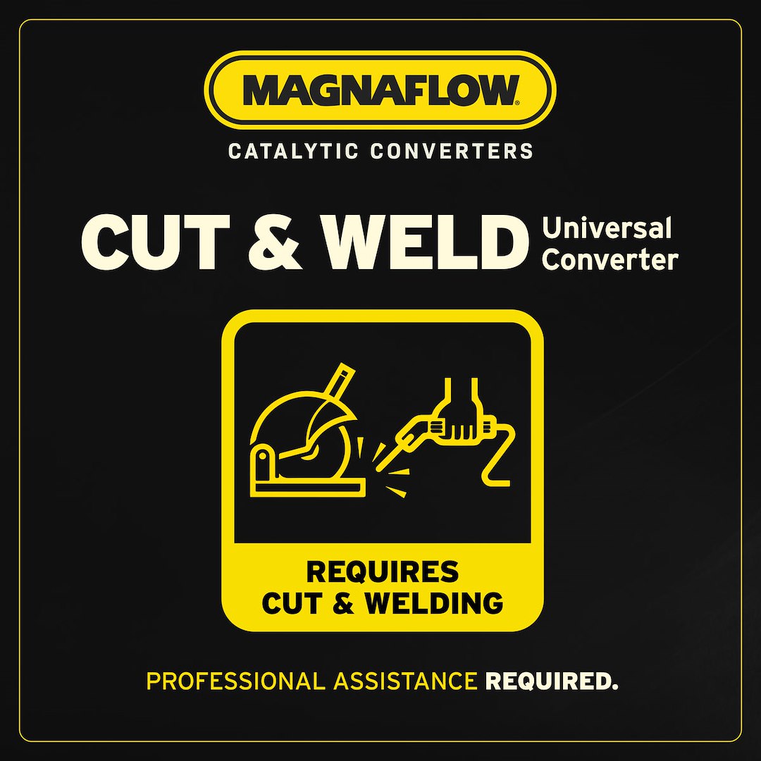 MagnaFlow 6511306 California Grade Universal Converter