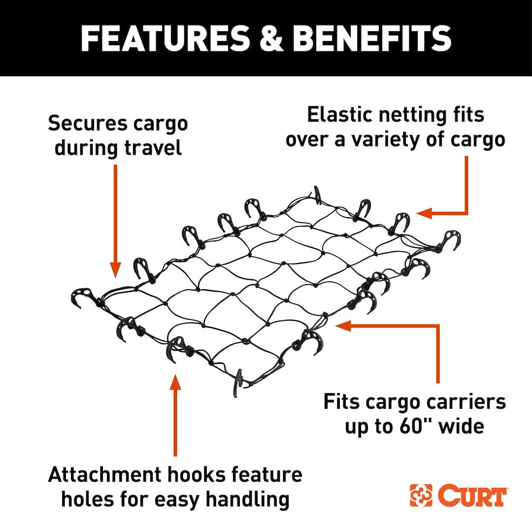 Curt 18223 Exterior Cargo Net - image 3