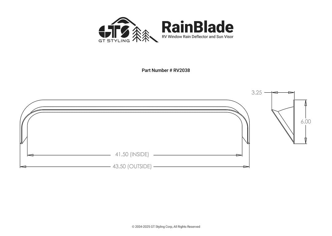 Gt Styling Rv2038 Rainguard - image 6
