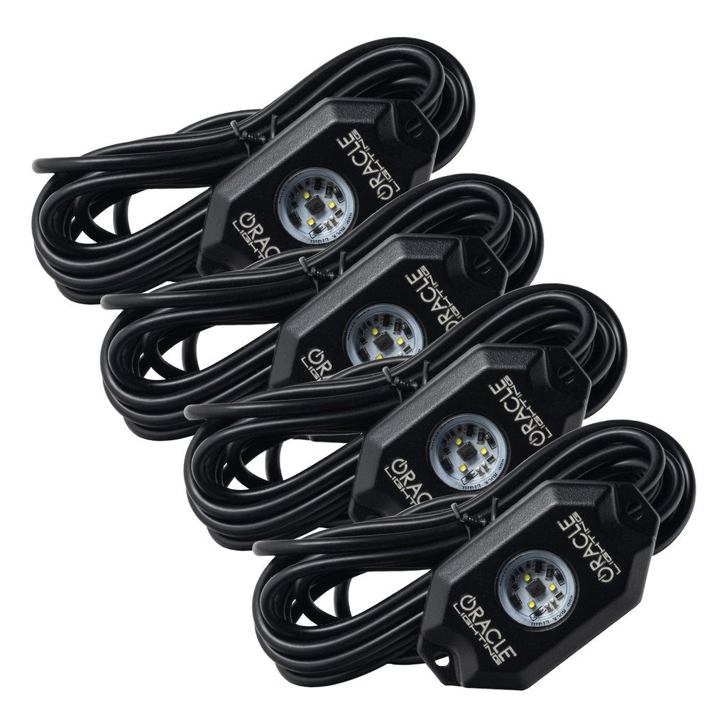 Oracle Lighting 5875-001 White LED Wheel-Well Rock Light Kit