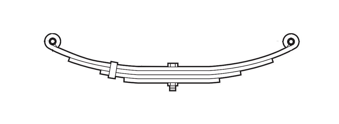 Dexter Axle Trailer Axle Leaf Spring (07204200)