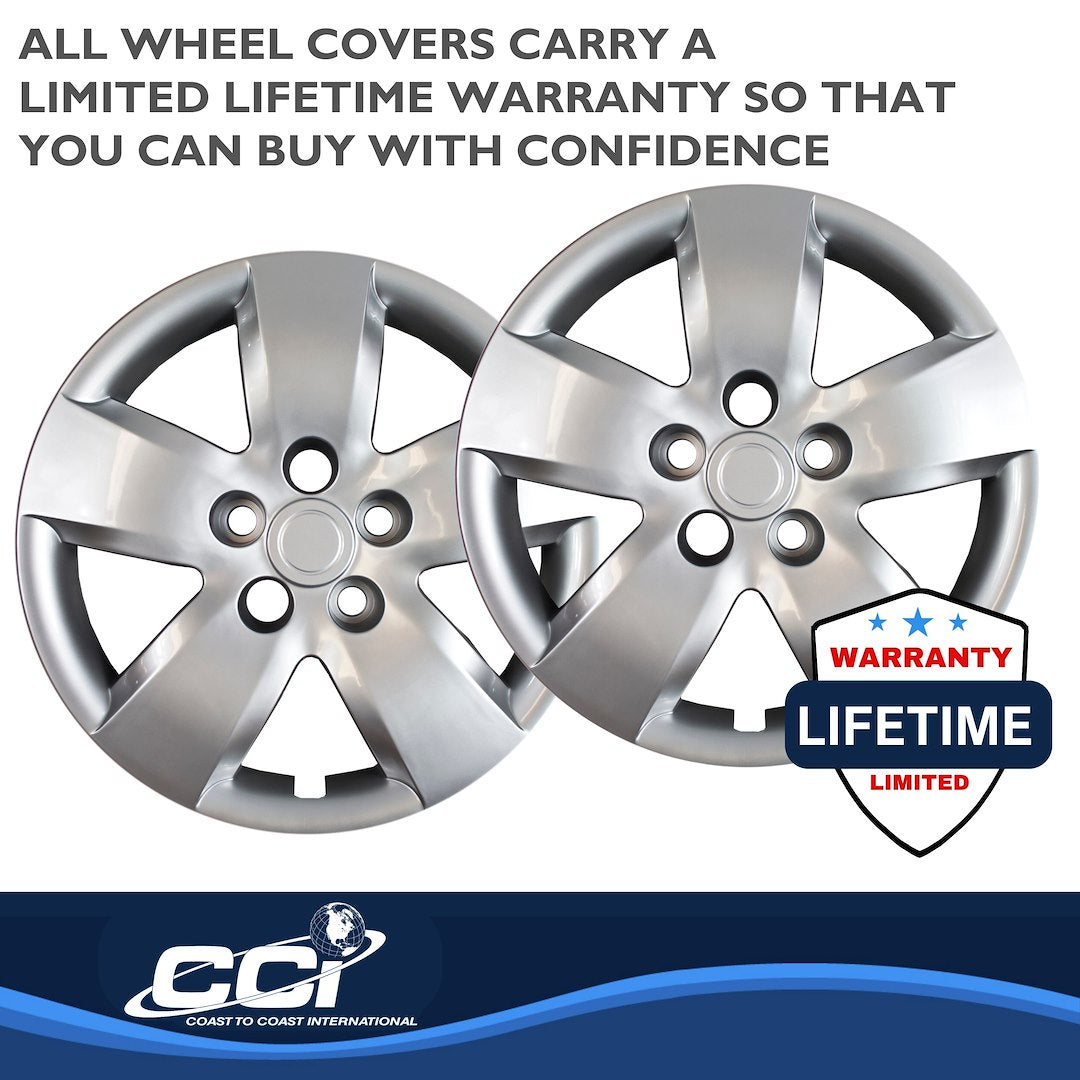 Coast To Coast 43716S Altima 16-Inch Silver Wheel Covers - image 3