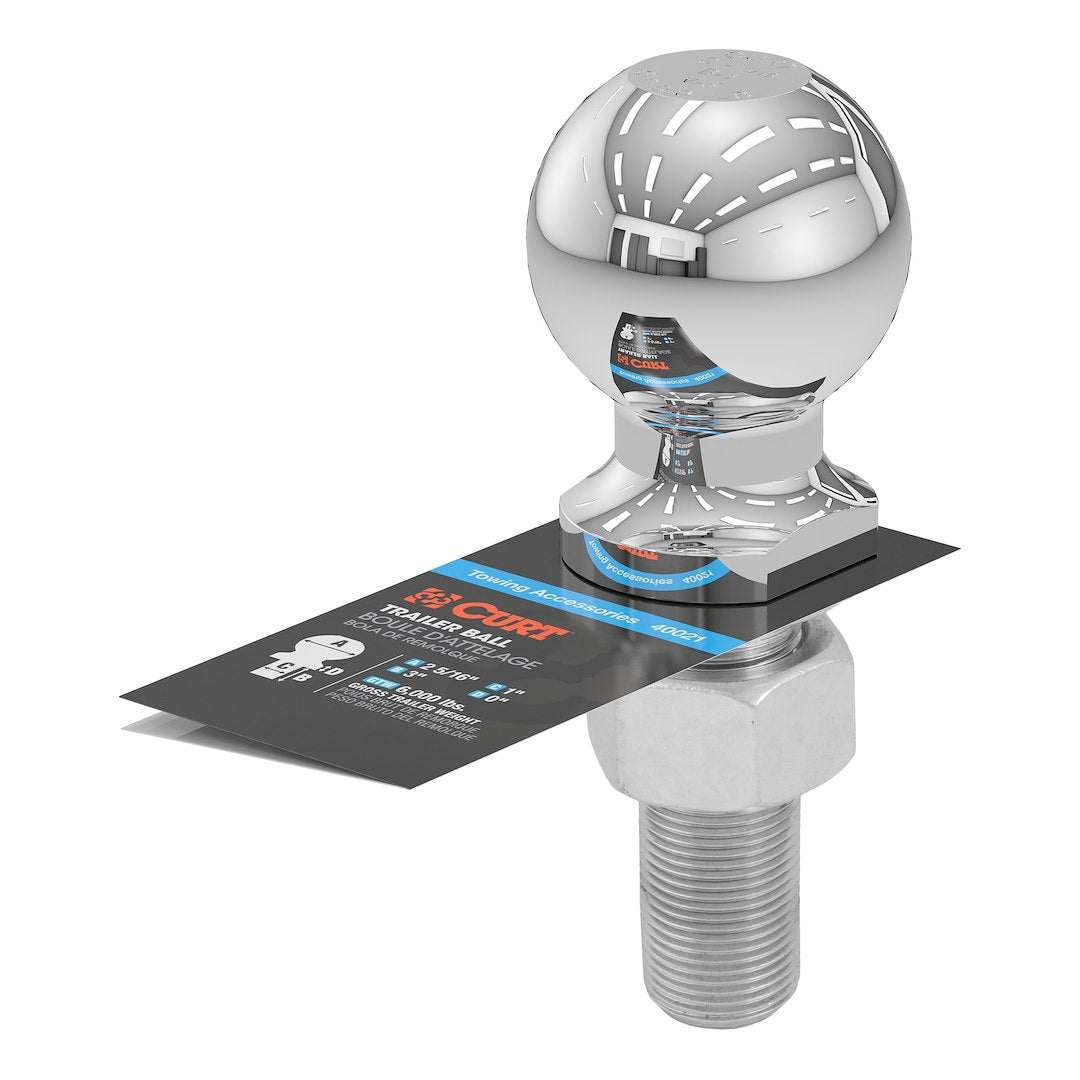Curt 40021 Trailer Hitch Ball - image 2