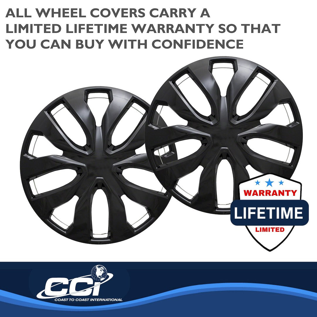 Coast To Coast 51916BLK 16-Inch Black 10-Spoke Covers - image 3