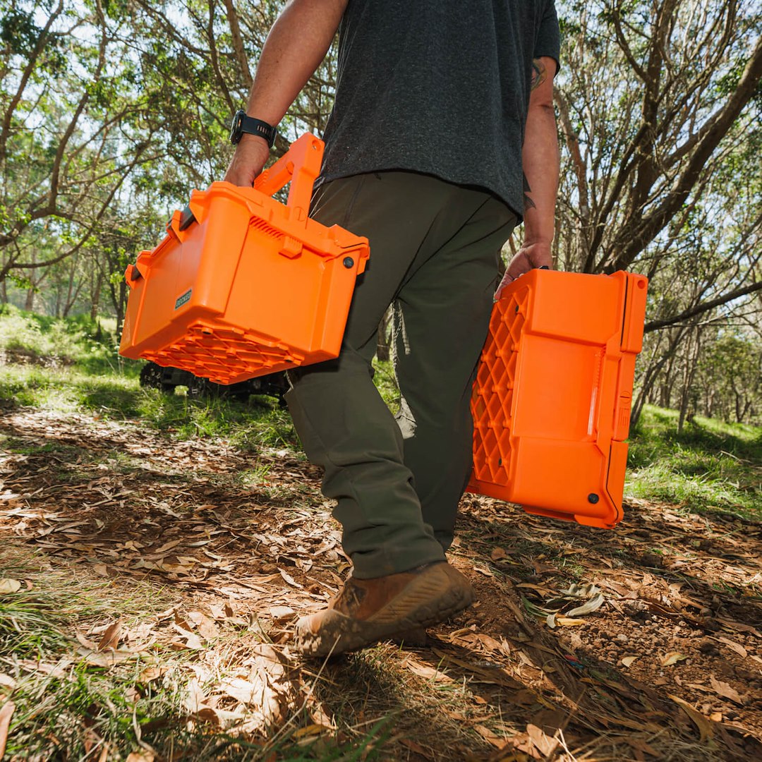 Decked A0010-SIXR-ORG Sixer 16 Blaze Orange Organizer