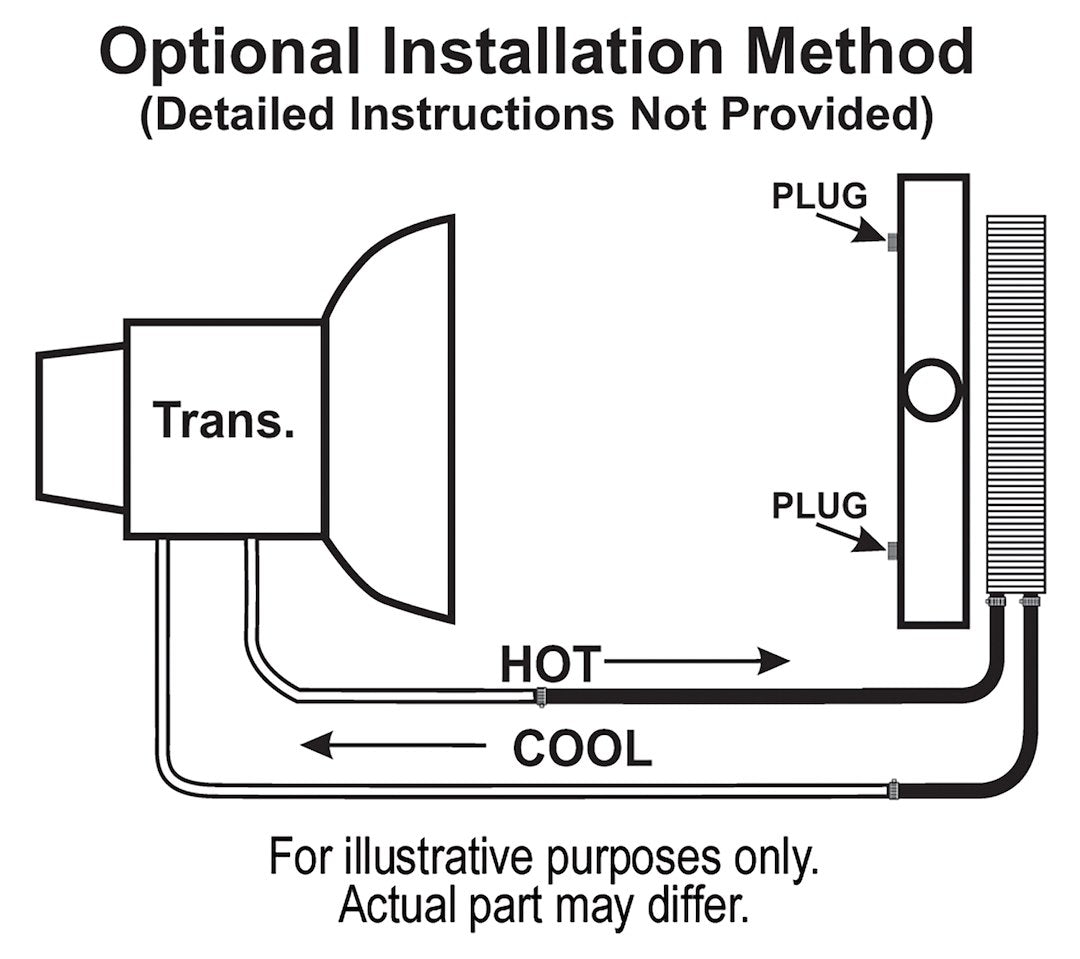 Derale 13614 Series 9000 17-Row Automatic Transmission Cooler - image 4