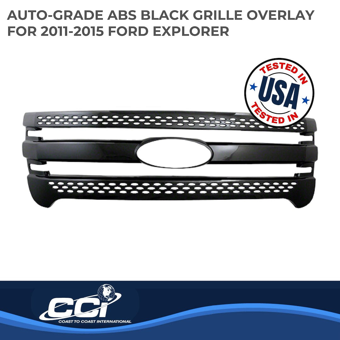 Coast To Coast GI91BLK Explorer Black Bar/Mesh Overlay - image 2