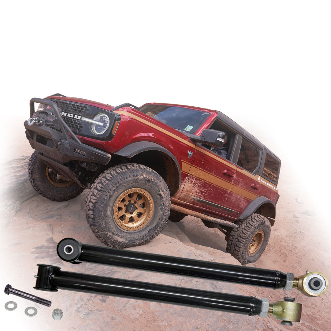 Skyjacker FB04LLR-SX Adjustable Rear Lower Flex Links, Pair