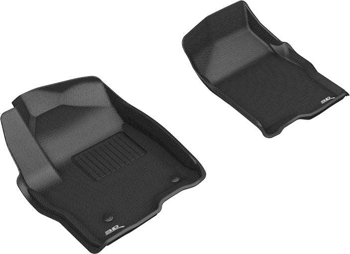 3D Mats KAGU Floor Liner Thermoplastic Rubber Of Carbon Fiber Texture L1CH10001509 - image 2