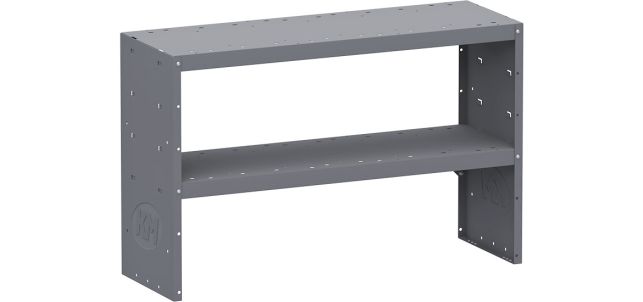 Holman 48422 Two-Shelf Gray Steel Van Storage Unit