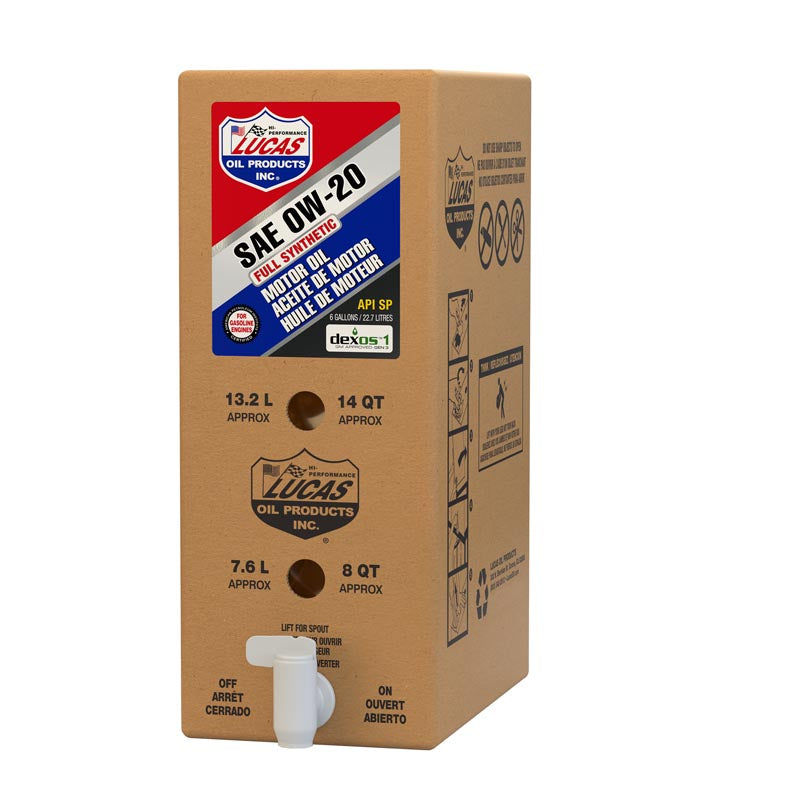 Lucas Oil 18003 SAE 0W-20 Synthetic 4-Stroke Oil
