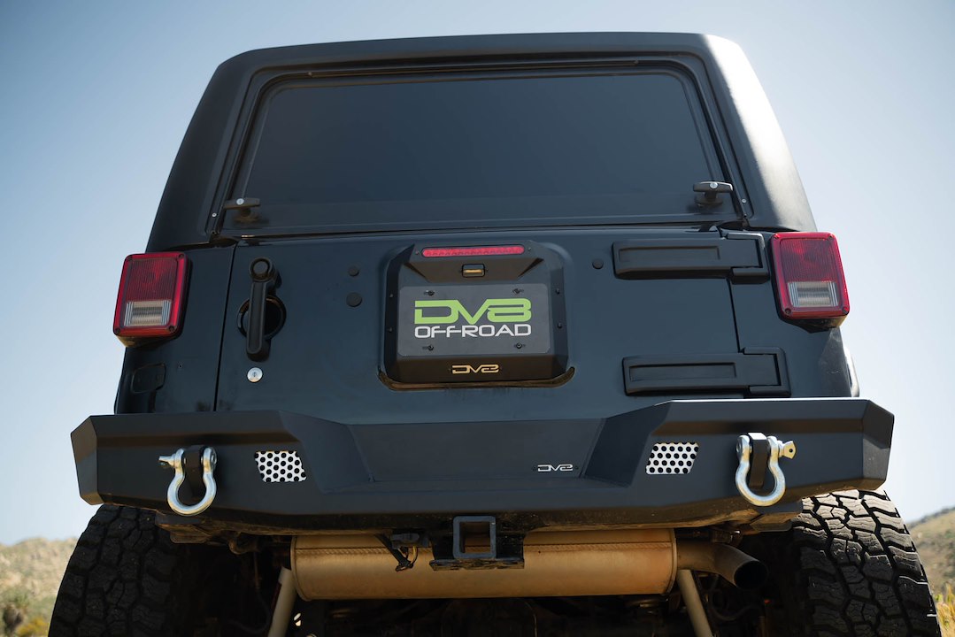 DV8 Offroad TSJK-01 Wrangler JK Tailgate Vent Cover