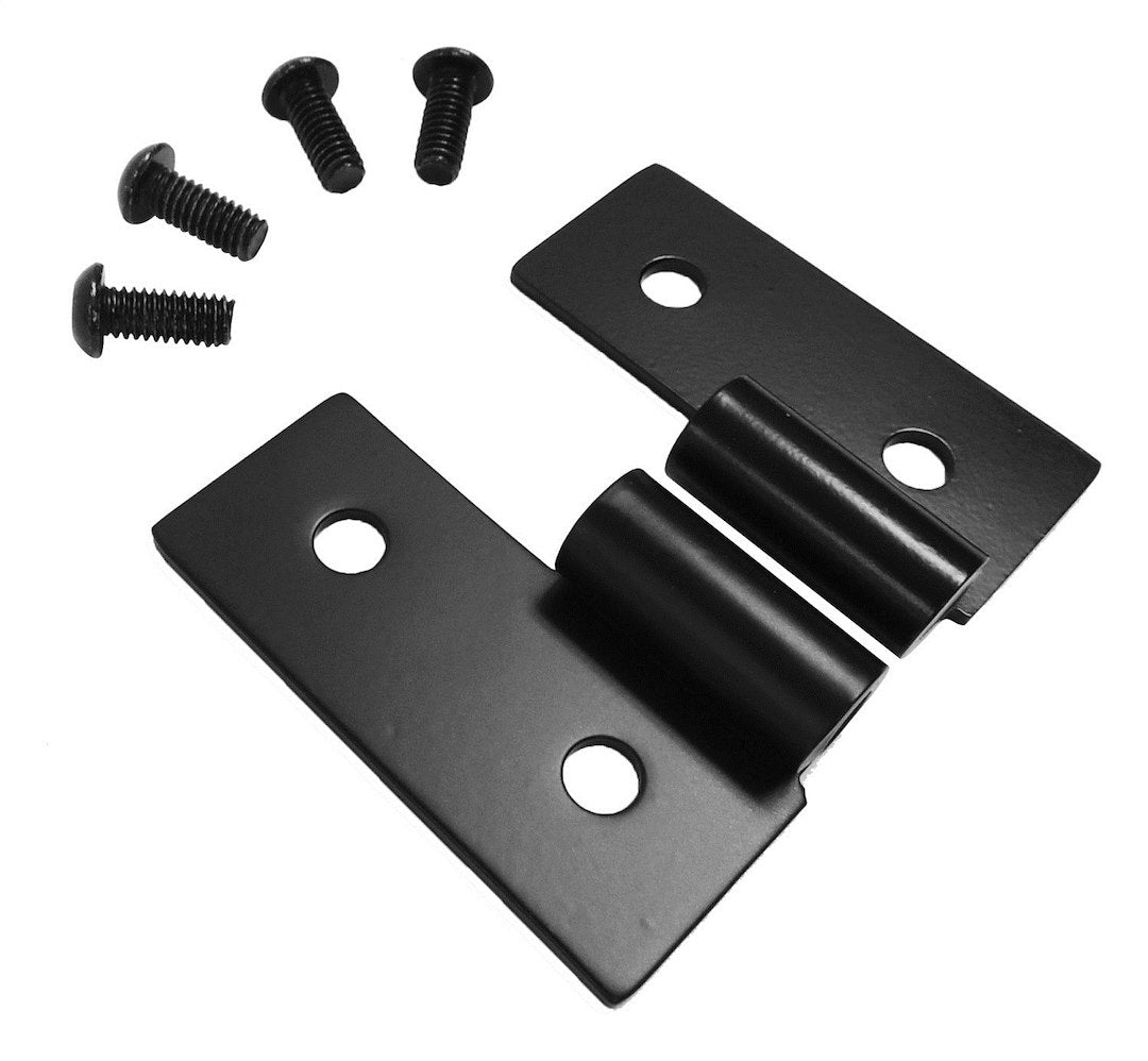 Crown Automotive RT34092 Black Body-Side Door Hinge Brackets - image 1