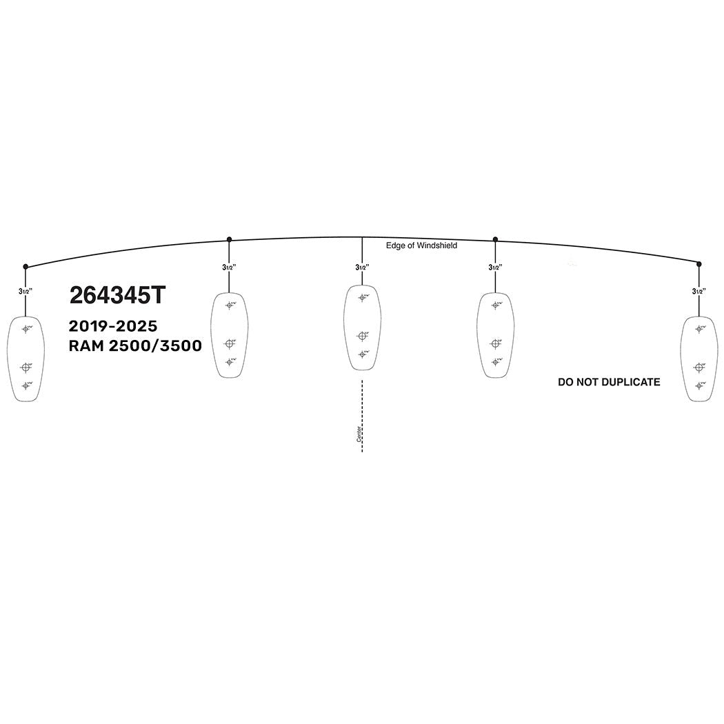 Recon 264345t Lighting Template Guide