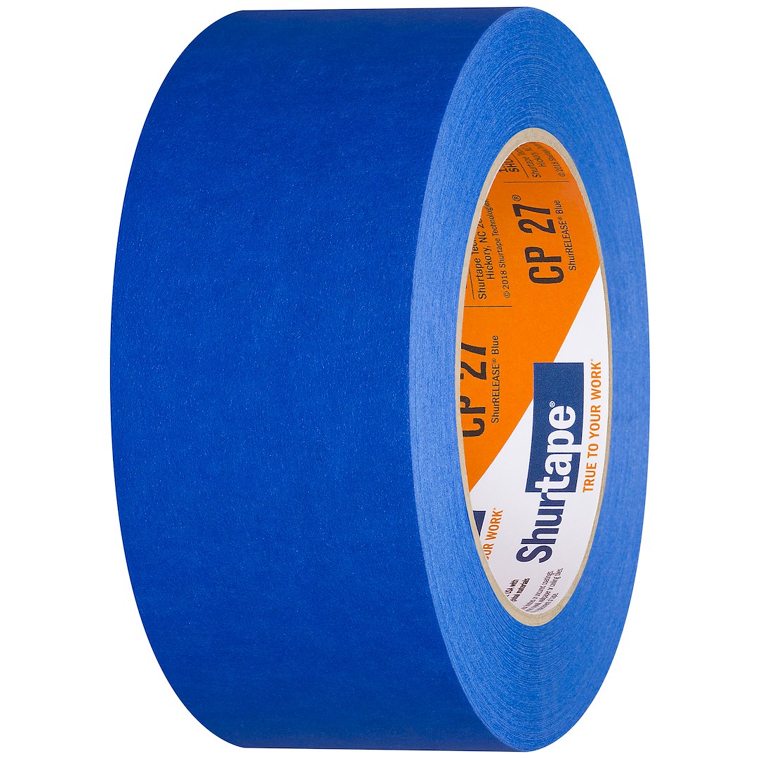 Shurtape 202880 CP 027 Blue Masking Tape, 24 Rolls