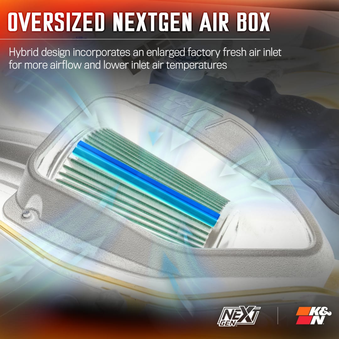 K&N 50-2593 NextGen Cold Air Intake