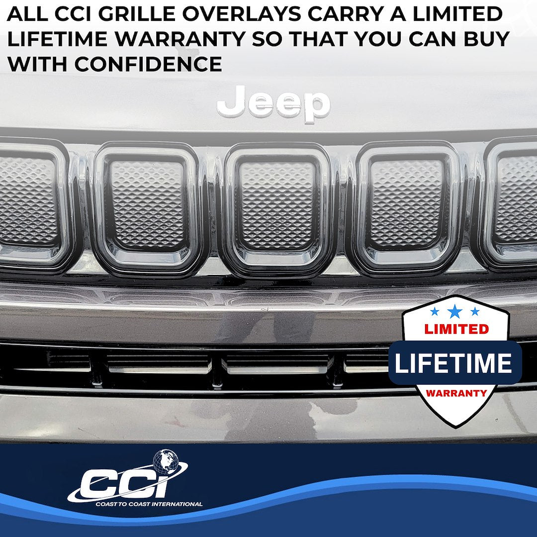 Coast To Coast GI194BLK Seven-Piece Black Bar Grille Overlay - image 4