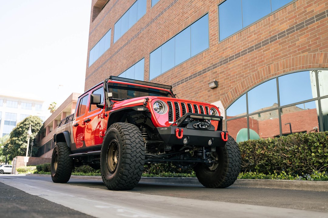 DV8 Offroad FBJL-06 FS-25 Stubby Steel Front Bumper