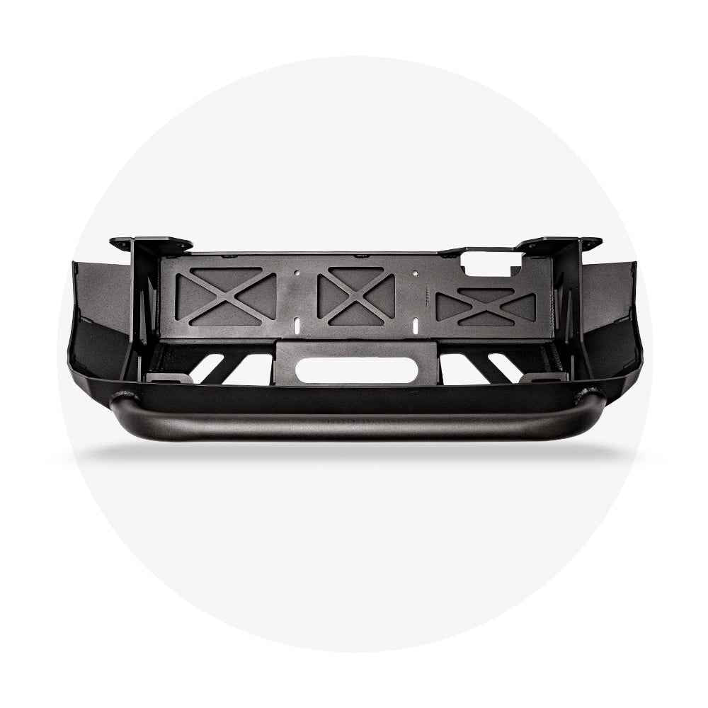 Cali Raised LED CR3306 Tacoma Stealth Bumper with Bull Bar