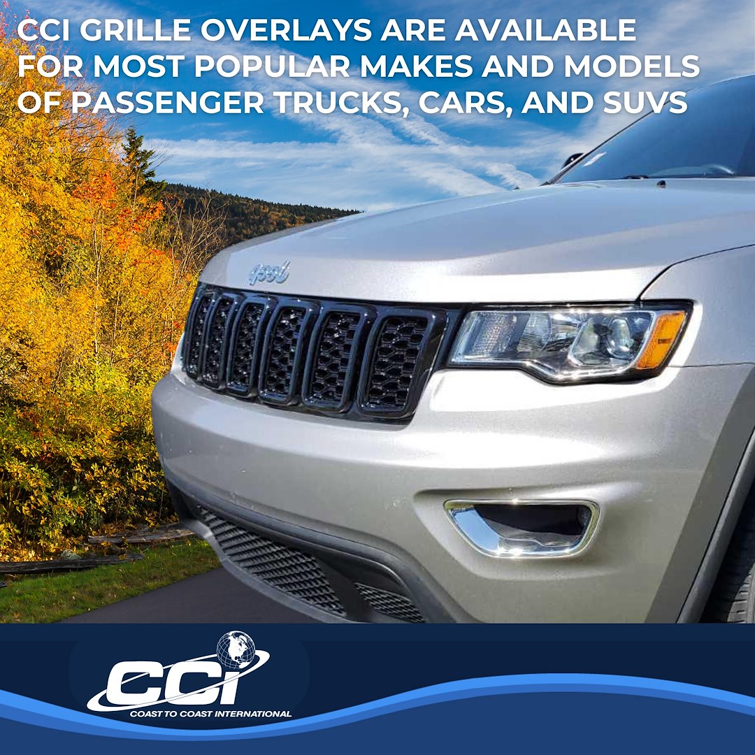 Coast To Coast GI467BLK Grand Cherokee Black Grille Overlay - image 5