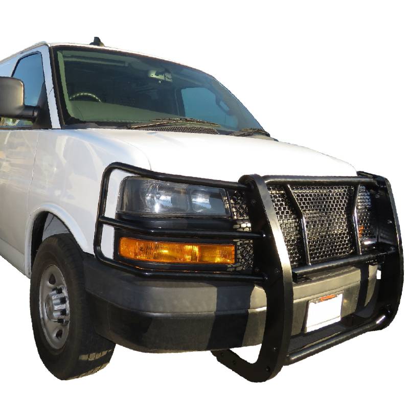 Black Horse Offroad Rugged Series Steel Grille Guard RU-GV02MA-B - image 6