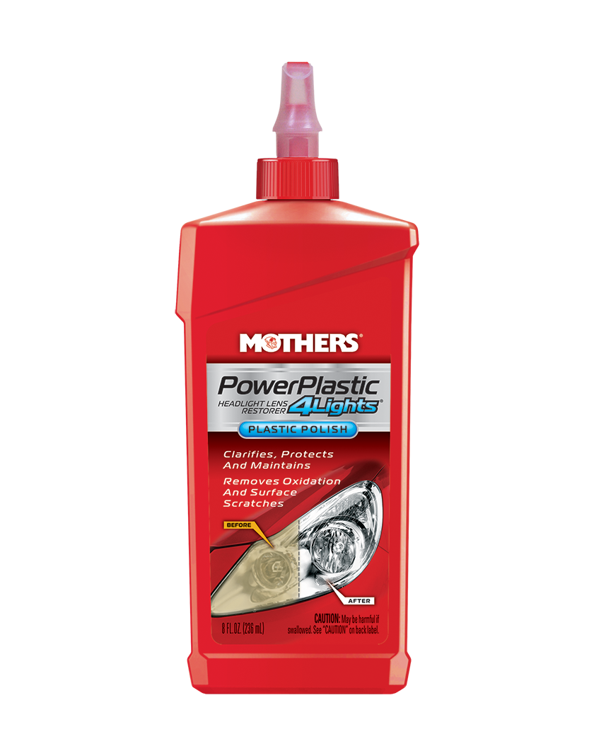 Mothers 08808 Power Plastic Cleaner, 8 oz