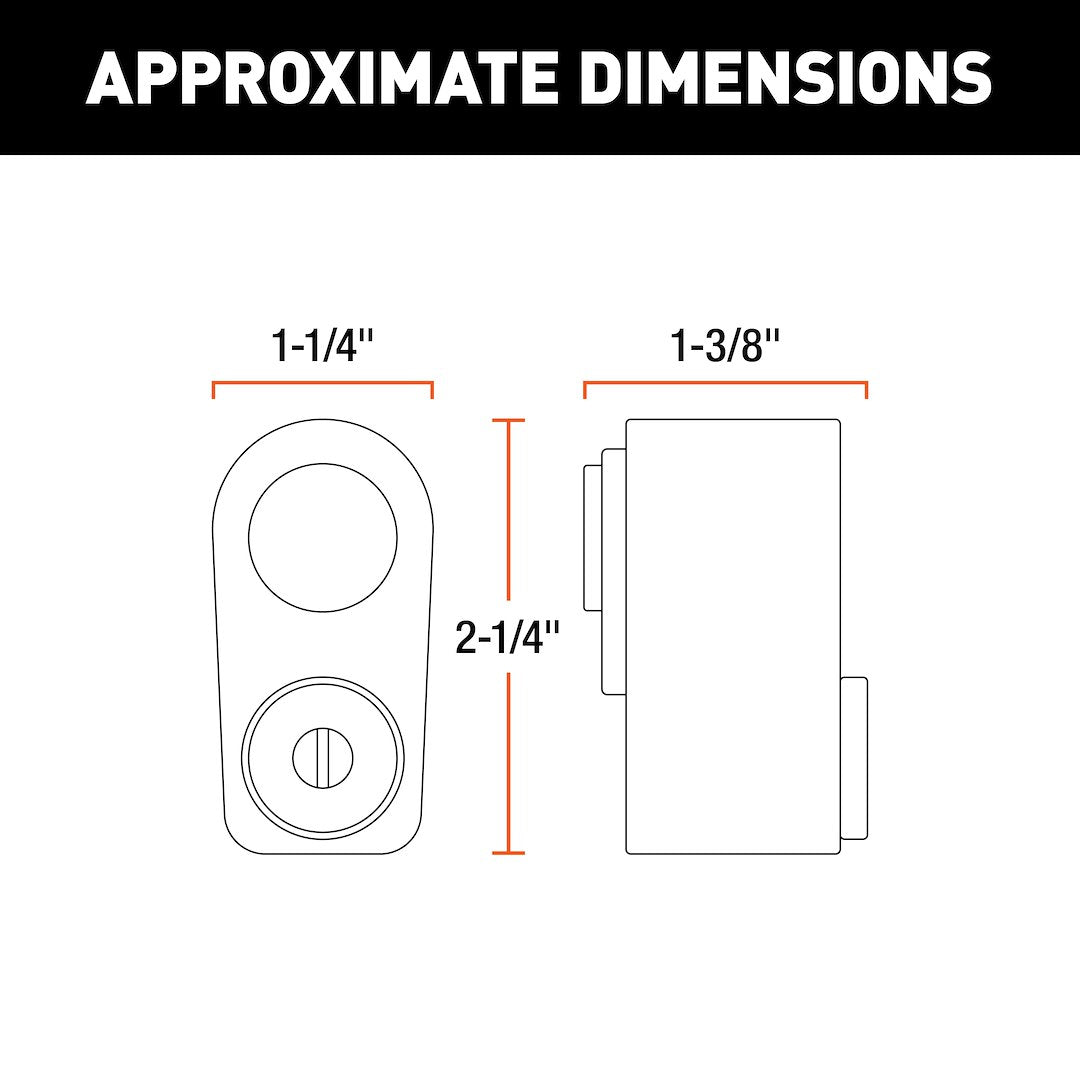 Curt 23562 Spare Tire Lock - image 3