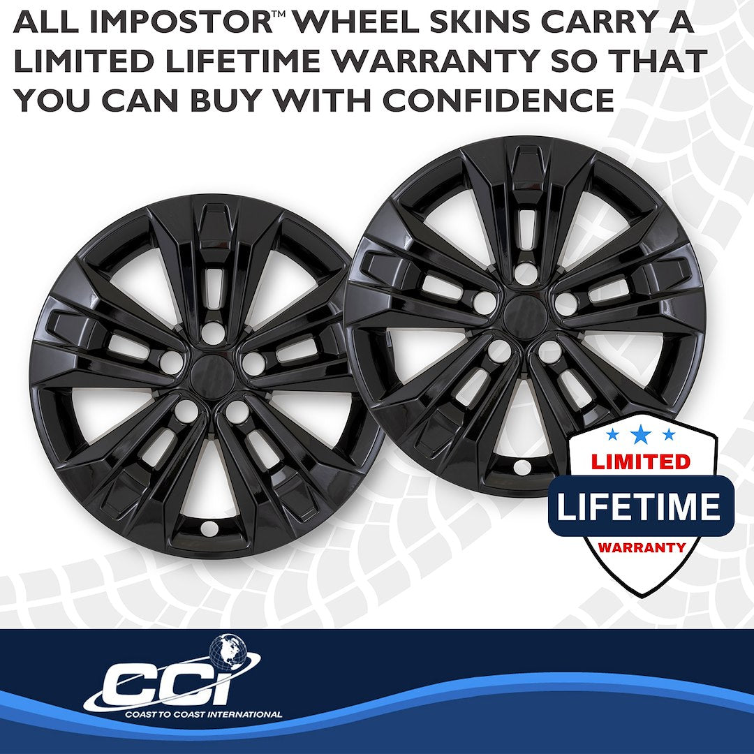 Coast To Coast IMP522BLK Gloss Black 17-Inch Skin Set - image 5