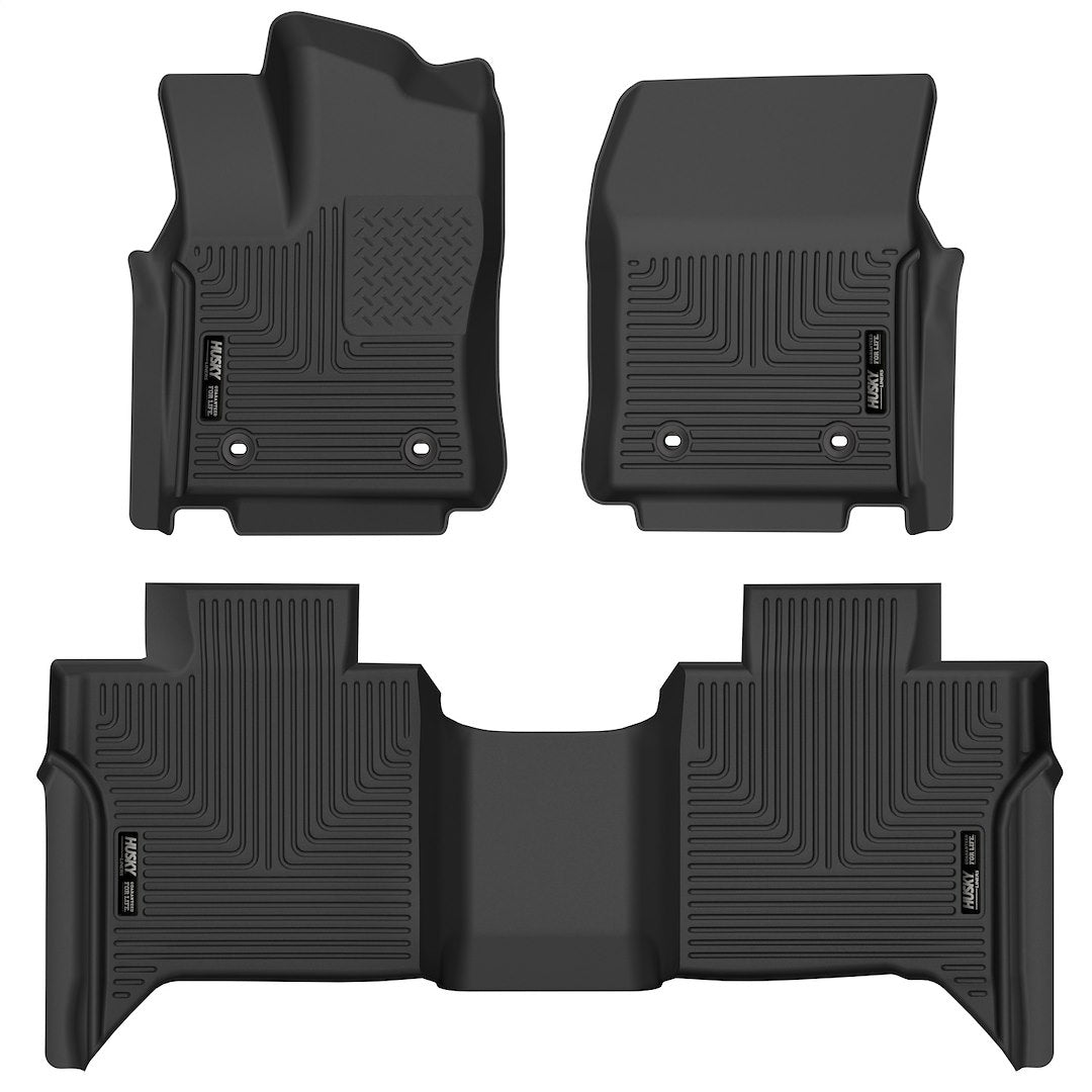 Husky Liners 53798 X-act Contour Front/Rear Liners, Tundra
