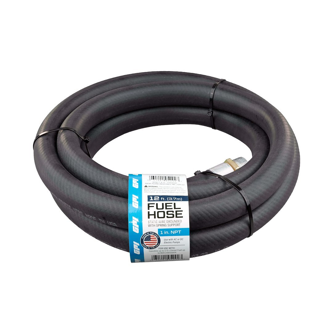 GPI 110529-02 Transfer Pump Hose, 1 NPT