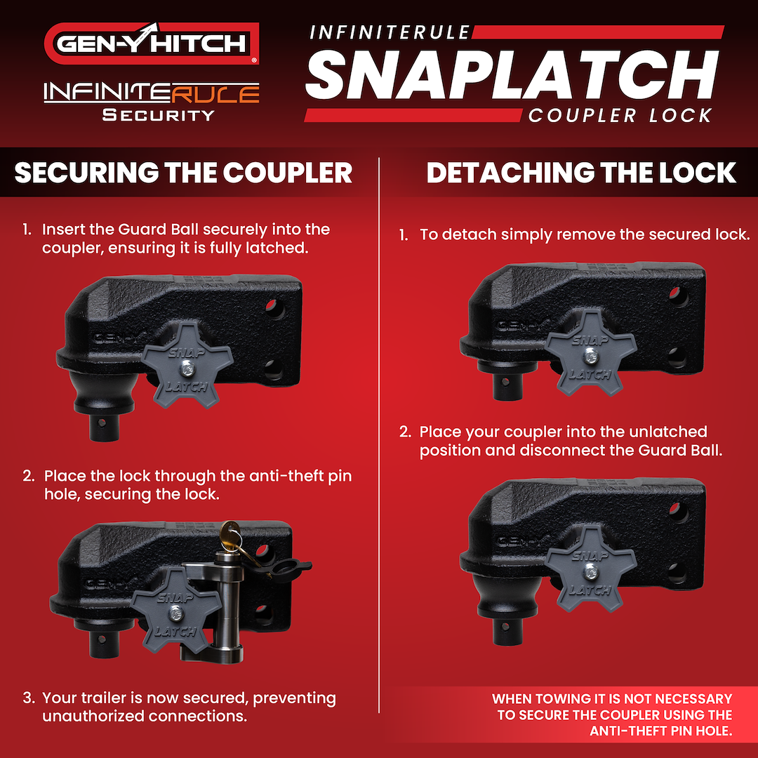 Gen-Y Hitch Gh-103914 Gooseneck Trailer Coupler Lock - image 3