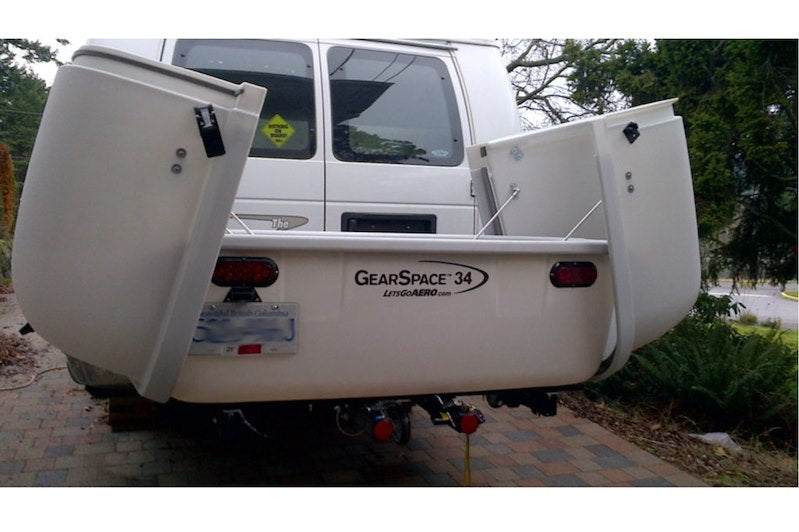 Let’s Go Aero HGK826 GearSpace 34 Enclosed Hitch Cargo Carrier