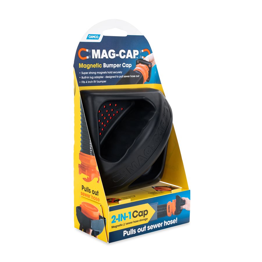 Camco Sewer Hose Storage Carrier Cap (40311) – Length: 4 Inch