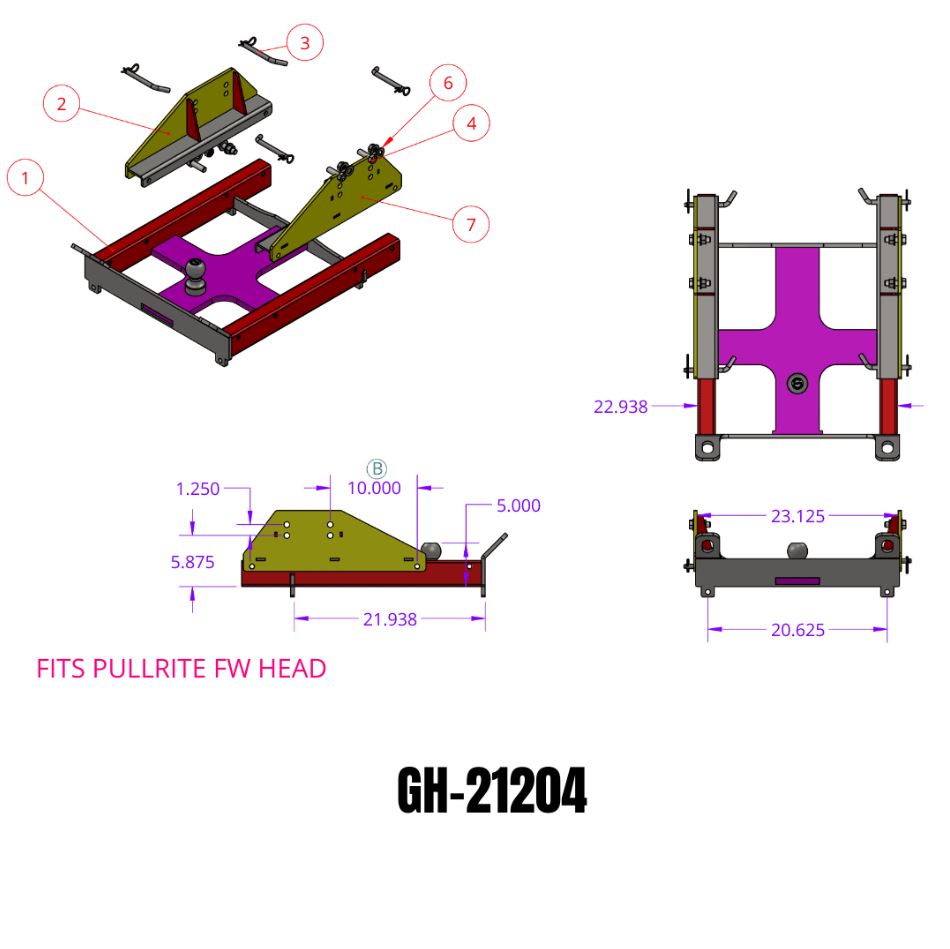 Gen-Y Hitch Gh-21204 Fifth Wheel Trailer Hitch - image 4