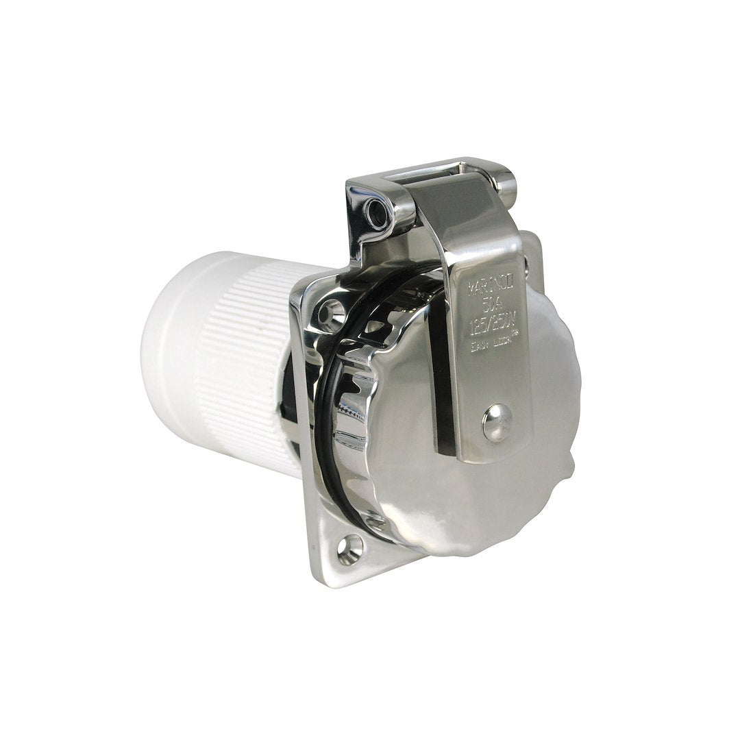 Marinco 6373el-Brv Power Inlet Port - image 1